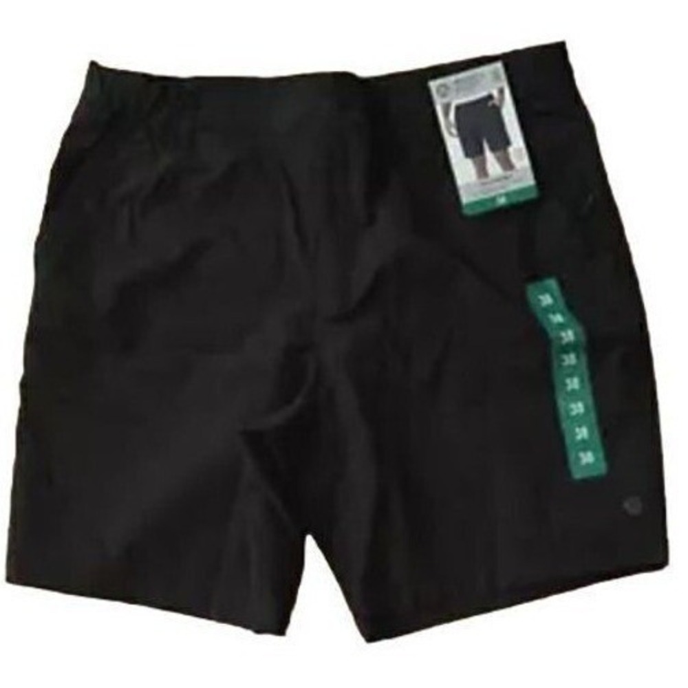 Mondetta‎ Outdoor Project Mens Tech Shorts Elastic Waistband Black Size 38 New!